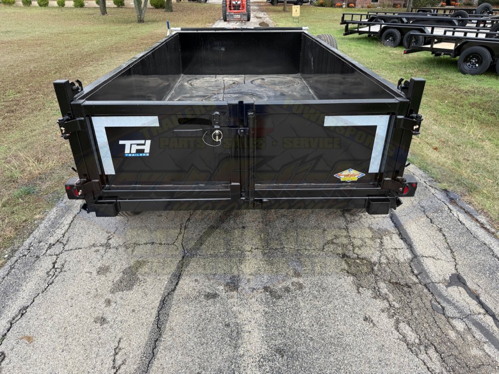 2026 TOP HAT 77" X 10' DUMP TRAILER WITH TARP AND SPARE 7,000 GVWR