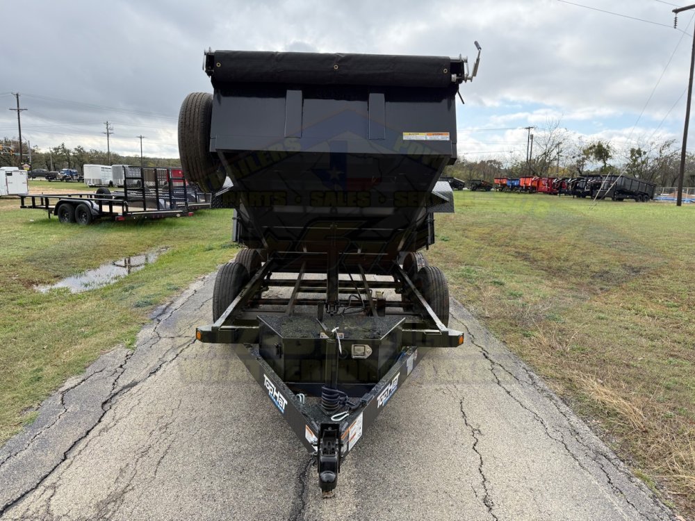 2026 TOP HAT 77" X 10' DUMP TRAILER WITH TARP AND SPARE 7,000 GVWR