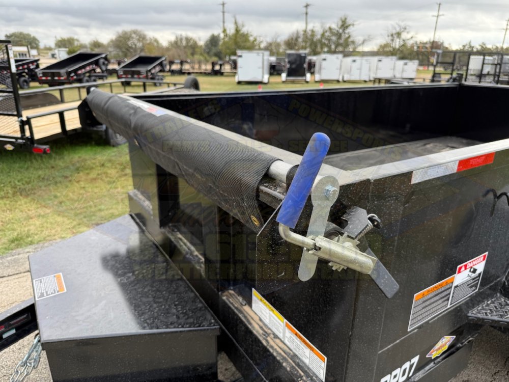 2026 TOP HAT 77" X 10' DUMP TRAILER WITH TARP AND SPARE 7,000 GVWR