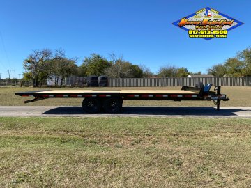 2026 TOP HAT 102" X 24' HYDRAULIC TILT DECK TRAILER WITH SPARE 14,000 GVWR
