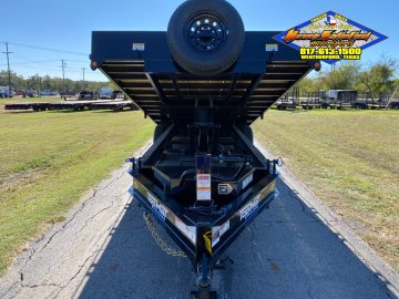 2026 TOP HAT 102" X 24' HYDRAULIC TILT DECK TRAILER WITH SPARE 14,000 GVWR