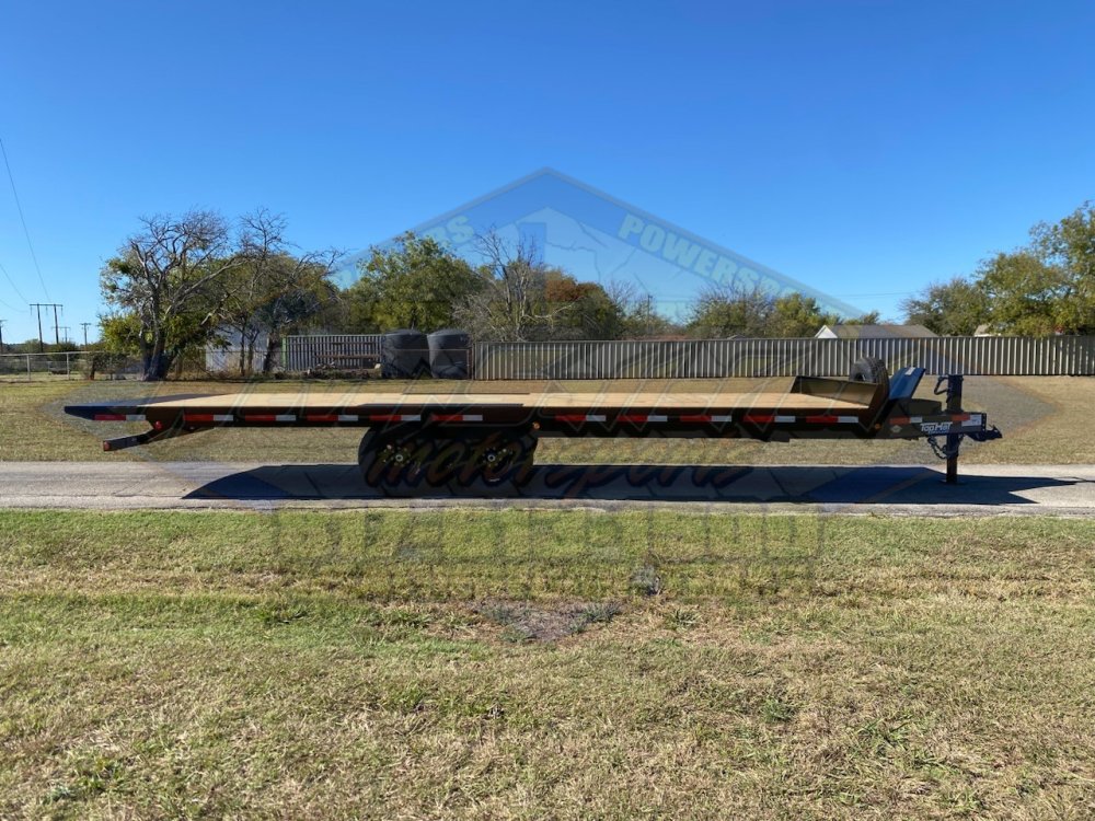 2026 TOP HAT 102" X 24' HYDRAULIC TILT DECK TRAILER WITH SPARE 14,000 GVWR