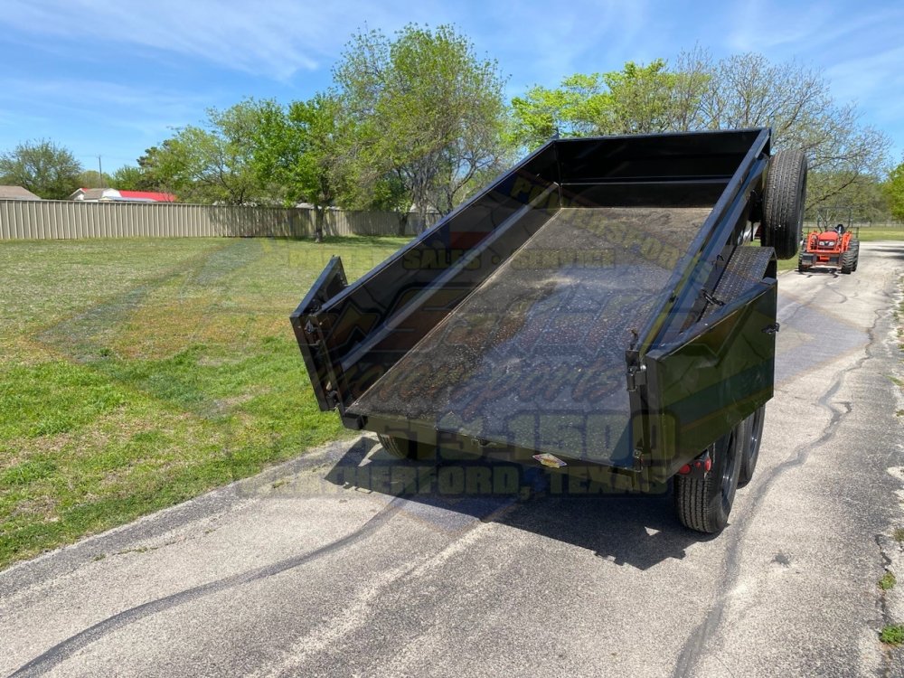 2026 TOP HAT 5' X 10' DUMP TRAILER WITH TARP AND SPARE 7K#GVWR 4815#PLC