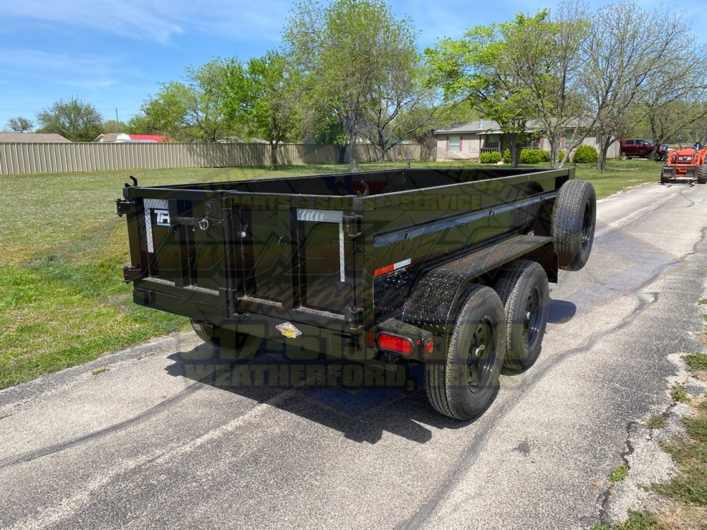 2026 TOP HAT 5' X 10' DUMP TRAILER WITH TARP AND SPARE 7K#GVWR 4815#PLC