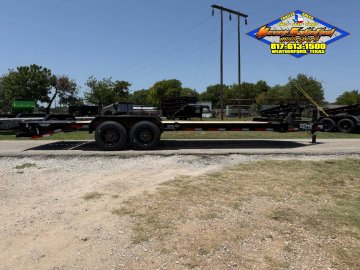 2026 TOP HAT 83" X 24' EQUIPMENT HAULER WITH JUMBO RAMPS AND SPARE, 17.5K#GVWR 11764#PLC