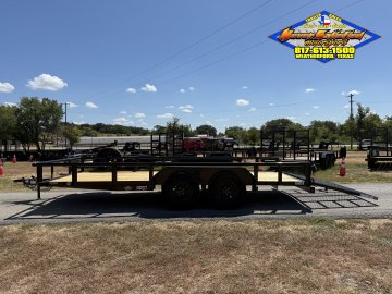 2026 TOP HAT 83" X 16' PIPE TOP UTILITY TRAILER WITH 4' SPRING ASSIST RAMP GATE, SPARE 7,000 GVWR