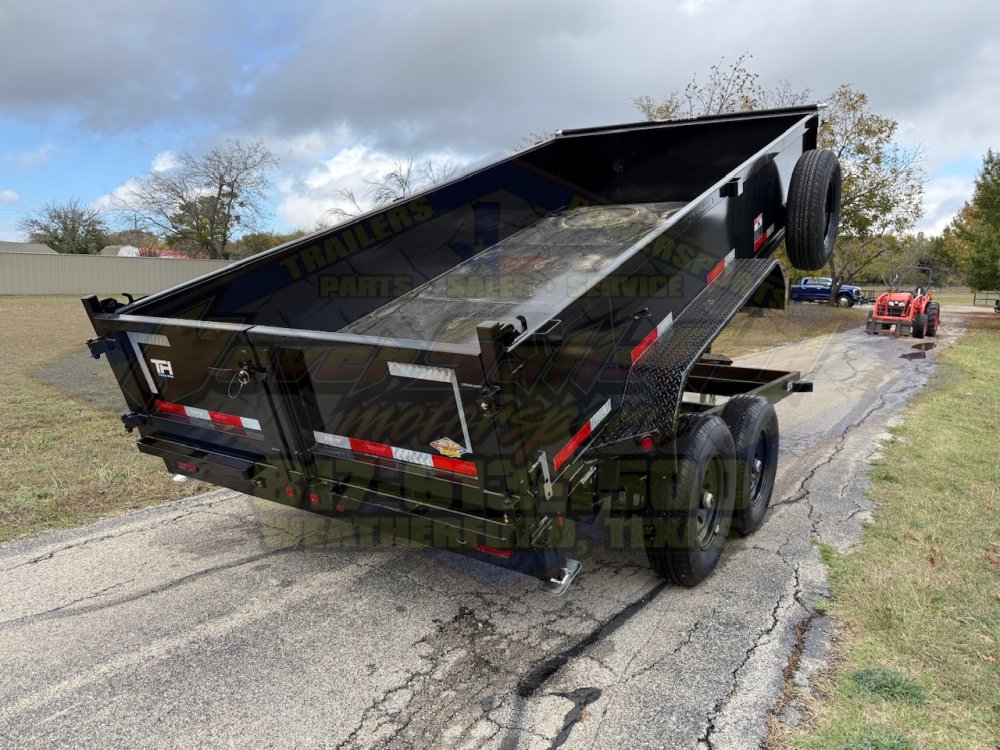2026 TOP HAT 83" X 14' DUMP TRAILER WITH TARP, RAMPS AND SPARE 14,000 GVWR