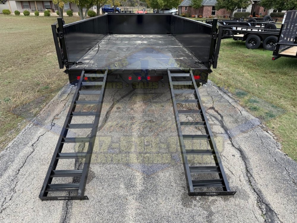 2026 TOP HAT 83" X 14' DUMP TRAILER WITH TARP, RAMPS AND SPARE 14,000 GVWR