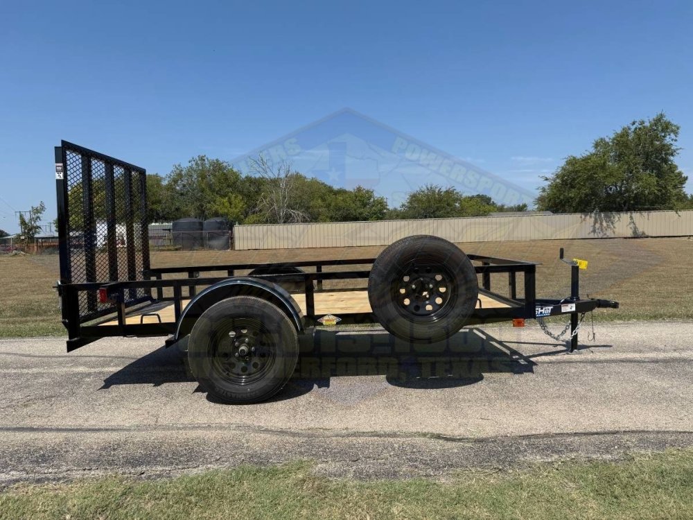 2026 TOP HAT 5' X 10' SINGLE AXLE TRAILER W/ RAMP GATE, SPARE 2,990#GVWR 2180#PLC