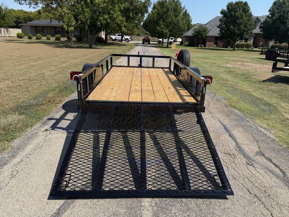 2026 TOP HAT 5' X 10' SINGLE AXLE TRAILER W/ RAMP GATE, SPARE 2,990#GVWR 2180#PLC