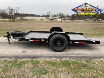2026 TOP HAT 80" X 12' SINGLE AXLE EQUIPMENT TILT SCISSOR LIFT TRAILER WITH SPARE 7,000 GVWR