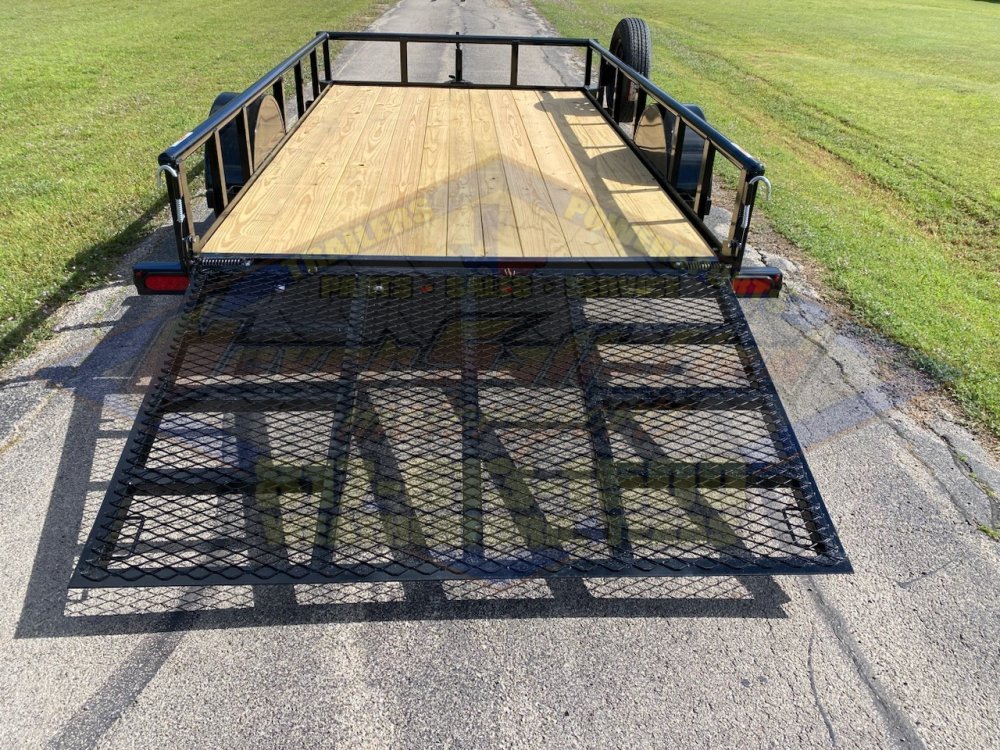 2026 TOP HAT 77" X 12' SINGLE AXLE PIPE TOP UTILITY TRAILER W/ 4' SPRING ASSIST RAMP GATE, SPARE 2,9