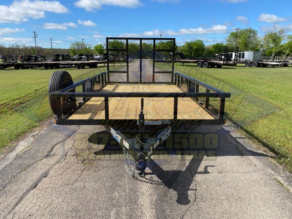 2026 TOP HAT 77" X 12' SINGLE AXLE PIPE TOP UTILITY TRAILER W/ 4' SPRING ASSIST RAMP GATE, SPARE 2,9
