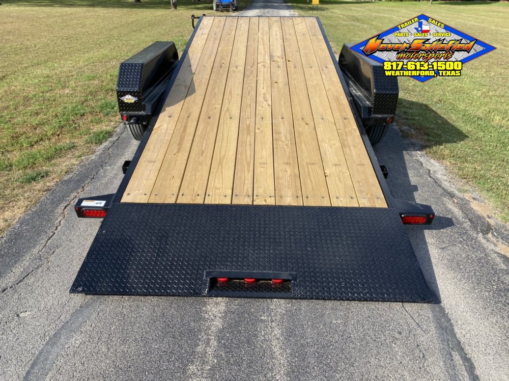 2026 TOP HAT 83" X 22' TILT DECK SHOCK TRAILER WITH SPARE 14,000 GVWR
