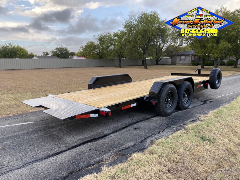 2026 TOP HAT 83" X 22' TILT DECK SHOCK TRAILER WITH SPARE 14,000 GVWR