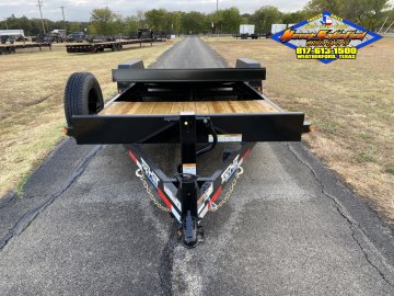 2026 TOP HAT 83" X 22' TILT DECK SHOCK TRAILER WITH SPARE 14,000 GVWR