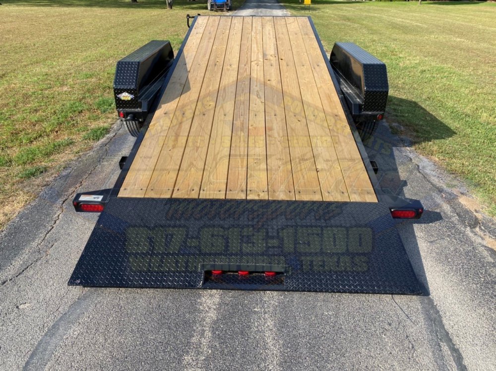 2026 TOP HAT 83" X 22' TILT DECK SHOCK TRAILER WITH SPARE 14,000 GVWR