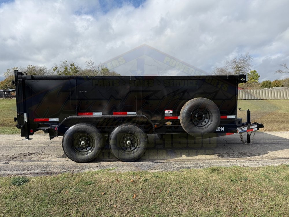 2027 TOP HAT 83" X 14' DUMP TRAILER WITH TARP, RAMPS AND SPARE 14,000 GVWR