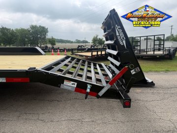 2027 TOP HAT 83" X 24' EQUIPMENT HAULER WITH JUMBO RAMPS AND SPARE, 14K-GVWR