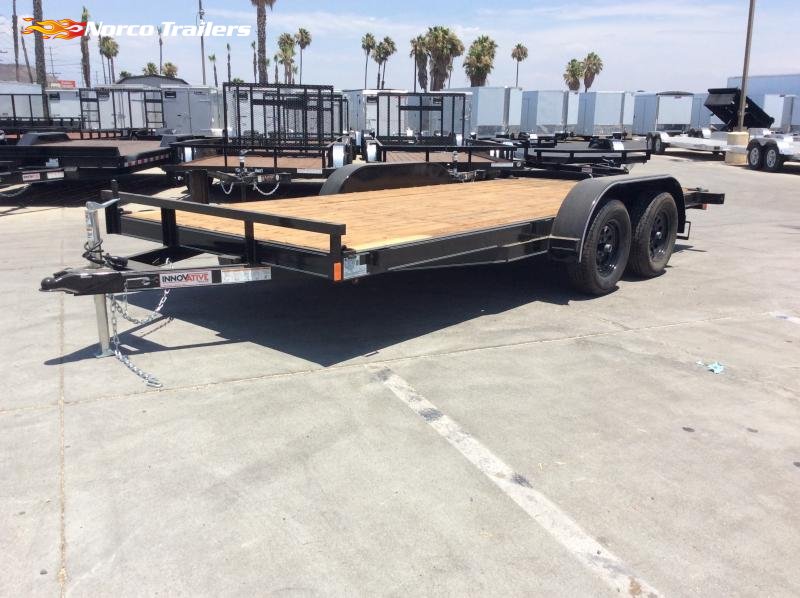2024 Innovative Trailer Mfg 83" x 16' CAR HAULER Flatbed trailer