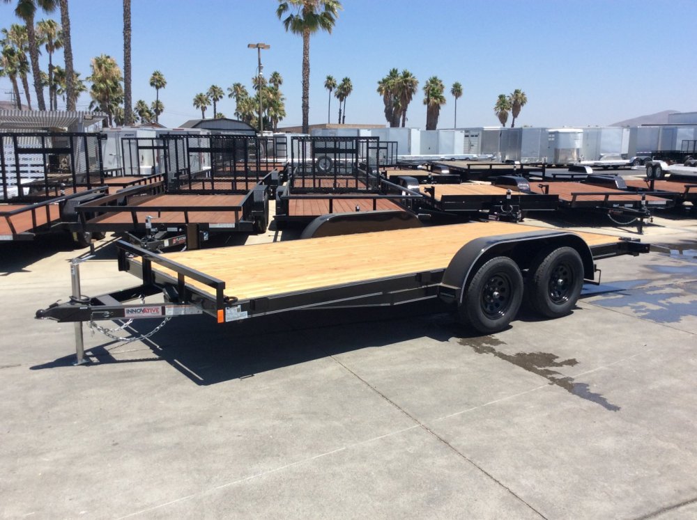 2024 Innovative Trailer Mfg 83" x 16' CAR HAULER Flatbed trailer
