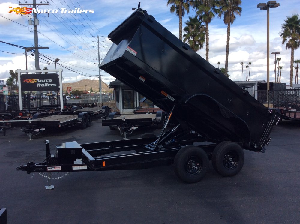 2026 Innovative 6' x 12' 10K 30" SIDES Dump trailer