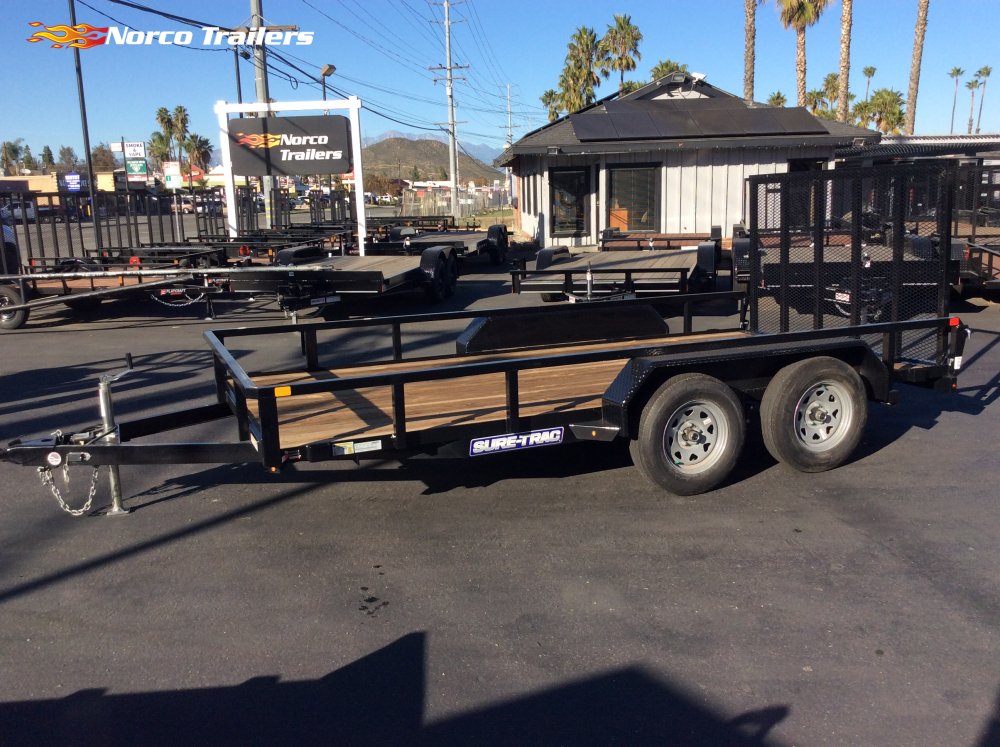 2025 Sure-Trac 82" x 14' UTILITY Utility trailer