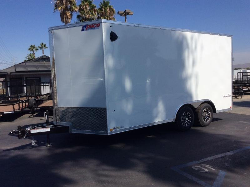 2025 Pace CargoSport 8.5' x 16' 10K Enclosed Cargo Trailer