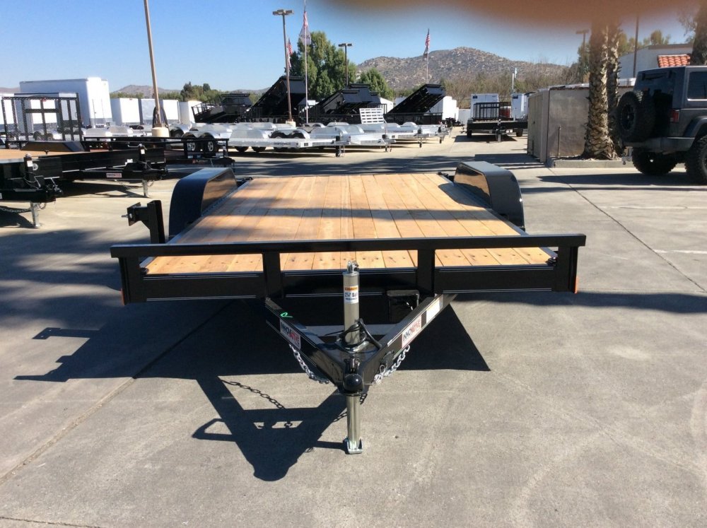 2025 Innovative Trailer Mfg. 83" x 14' Economy Wood Car Hauler Flatbed Trailer
