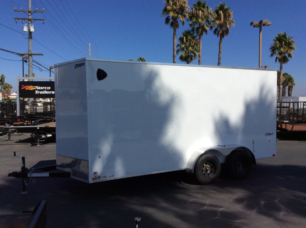 2026 Pace American Outback DLX 7' x 16' Enclosed Cargo Trailer