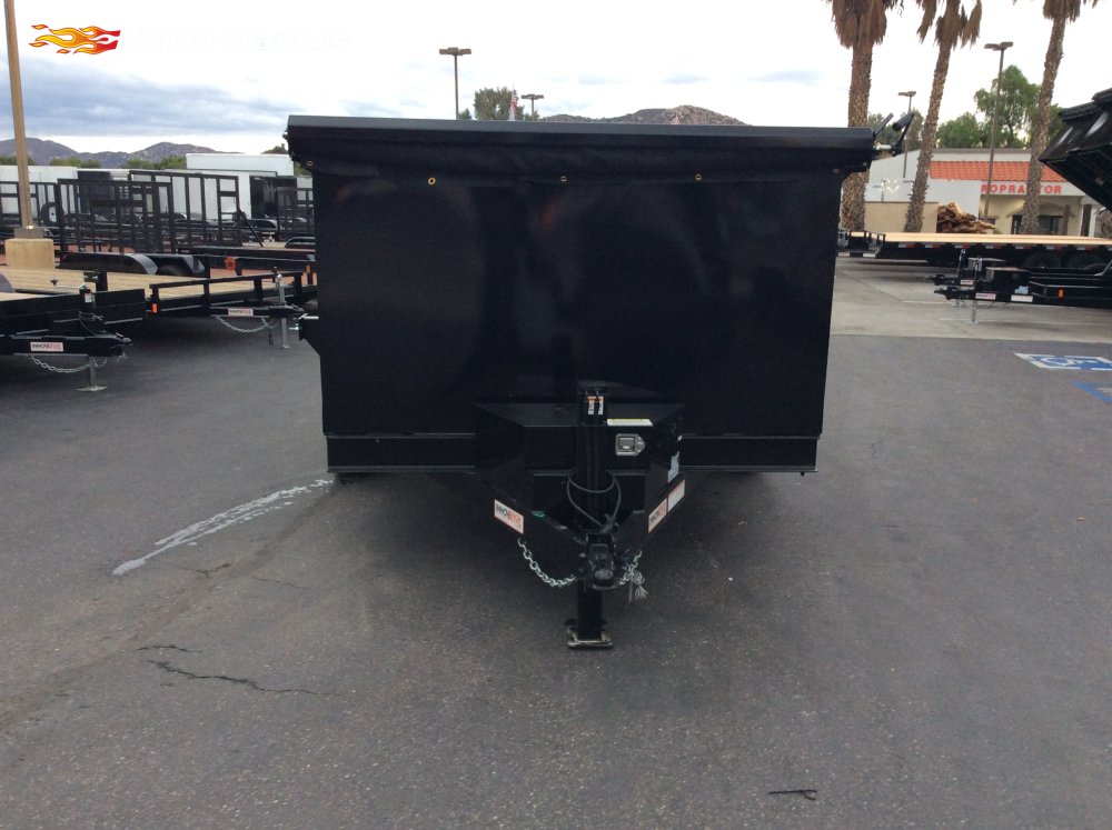 2026 Innovative 83" x 12' 14K 44" SIDES Dump trailer