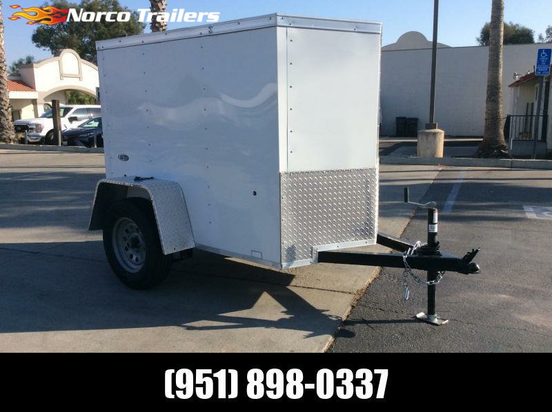 Used 2023 Look Trailers STLC 4' x 6' Single Axle Enclosed Cargo Trailer