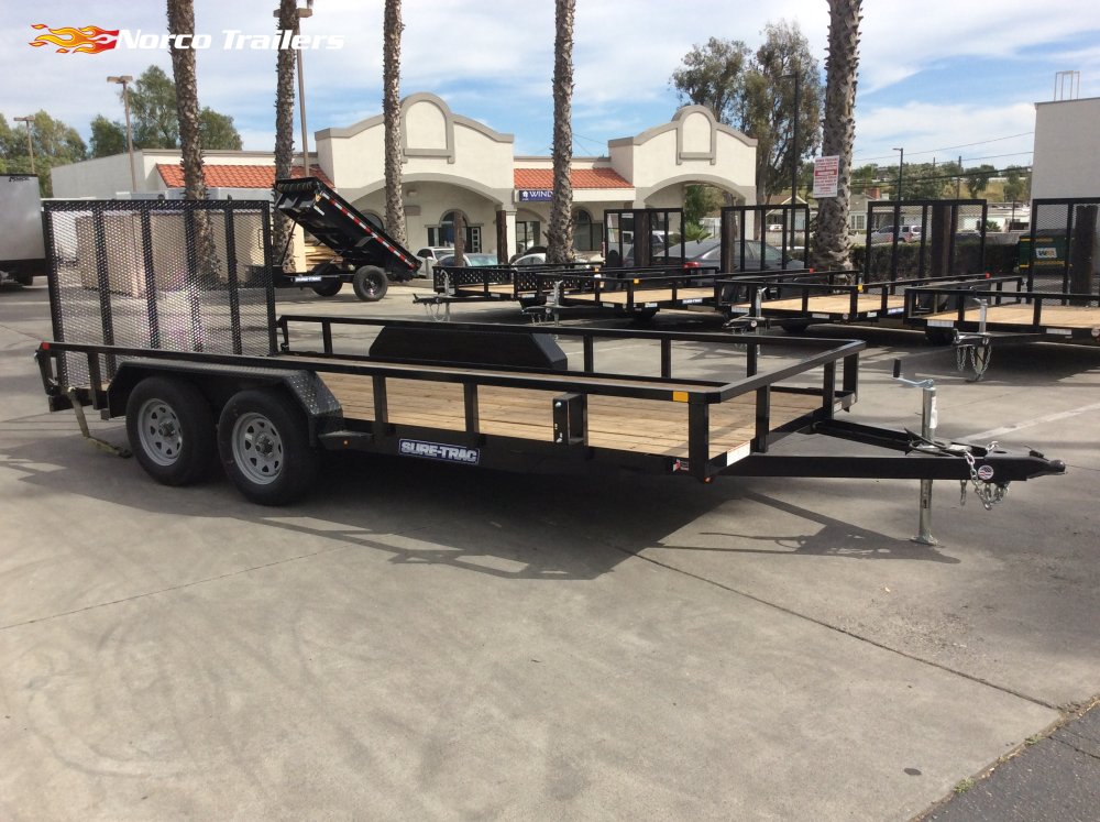 2025 Sure-Trac 82" x 14' UTILITY Utility trailer