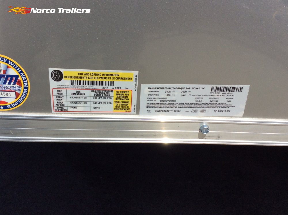 2026 Pace American 6' x 12' OUTBACK DELUXE Enclosed Cargo trailer