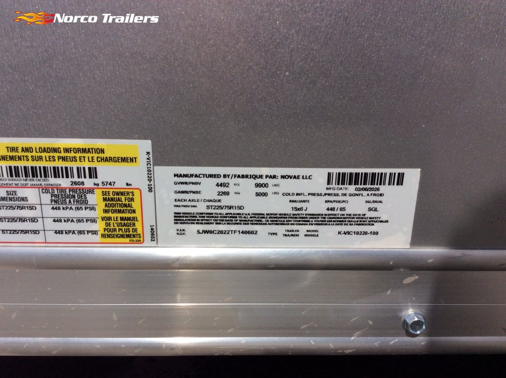 2026 Look 8.5' x 20' VISION Car/Racing trailer