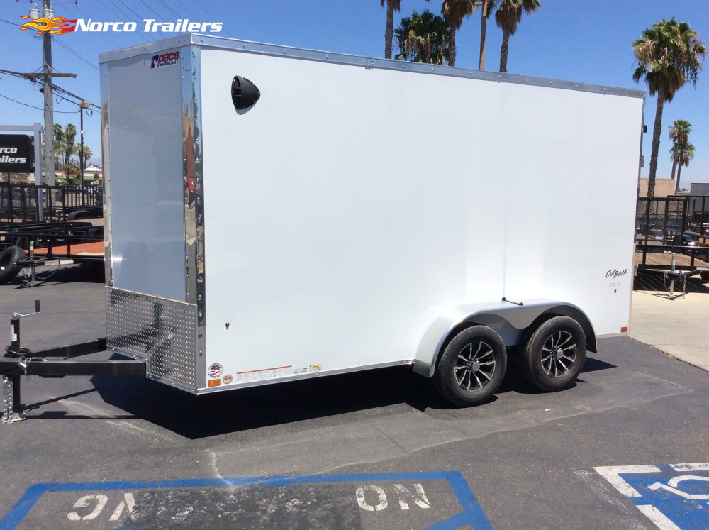 2027 Pace American 7' x 14' OB DLX Enclosed Cargo trailer