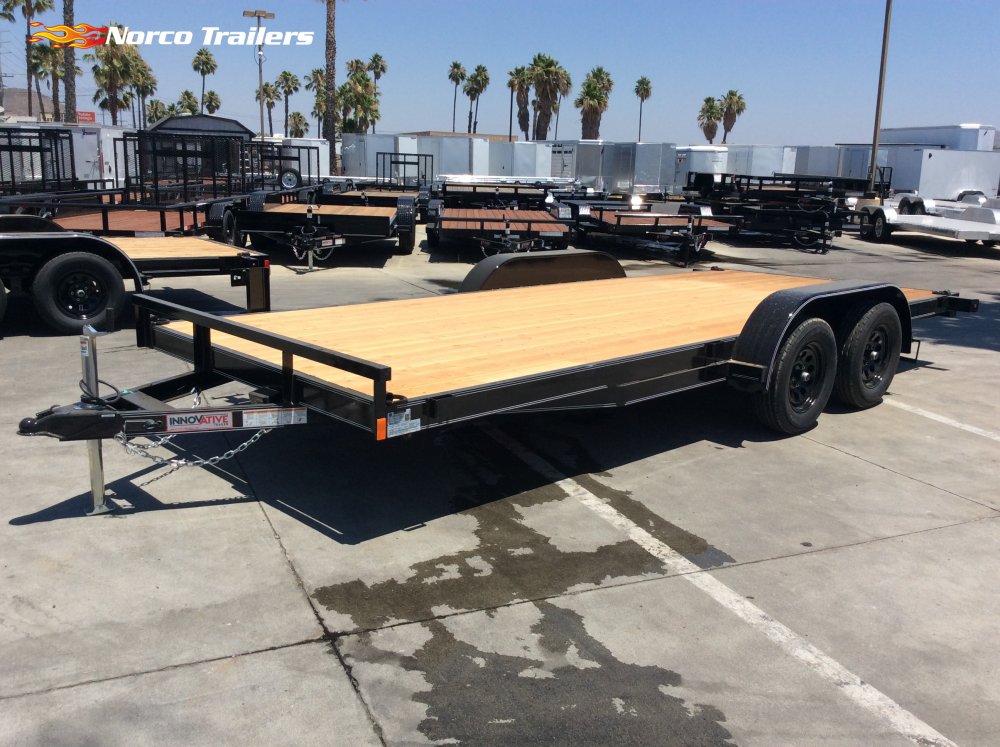 2025 Innovative Trailer Mfg 83" x 18' Car Hauler Flatbed trailer