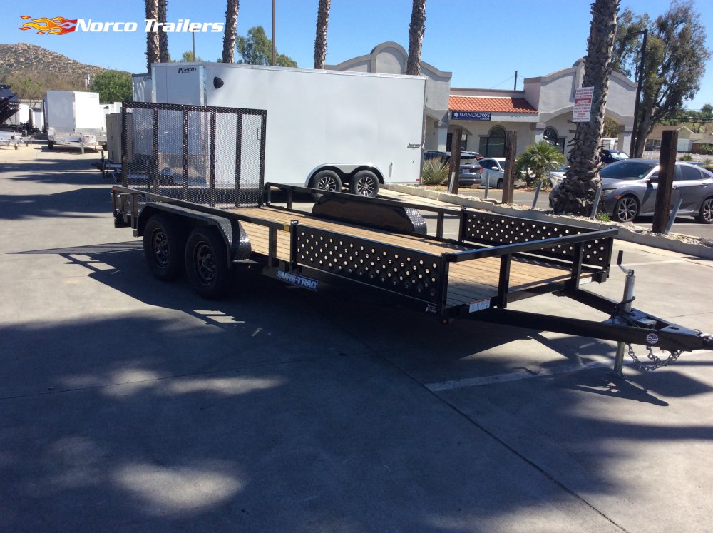 2025 Sure-Trac 82" x 16' SIDE LOAD Utility trailer