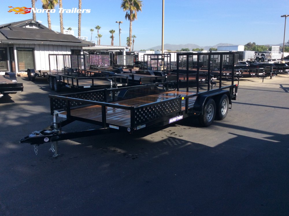 2025 Sure-Trac 82" x 16' SIDE LOAD Utility trailer
