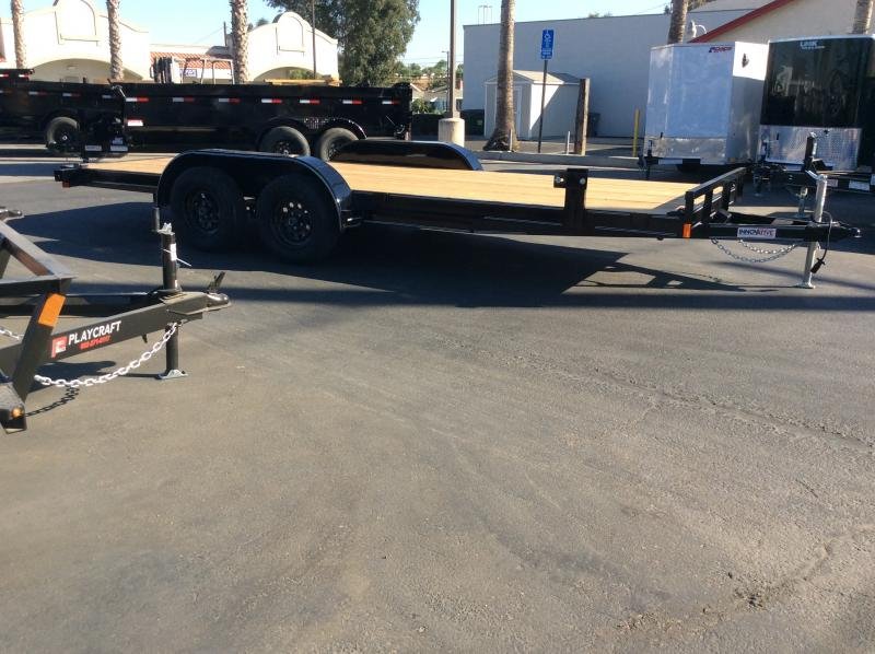 2025 Innovative Trailer Mfg. 83" x 18' Economy Wood Car Hauler Flatbed Trailer