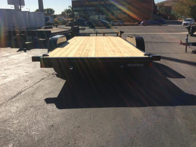 2025 Innovative Trailer Mfg. 83" x 18' Economy Wood Car Hauler Flatbed Trailer