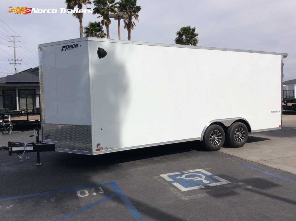 2026 Pace American Cargosport 8.5' x 20' 10K Car / Racing Trailer