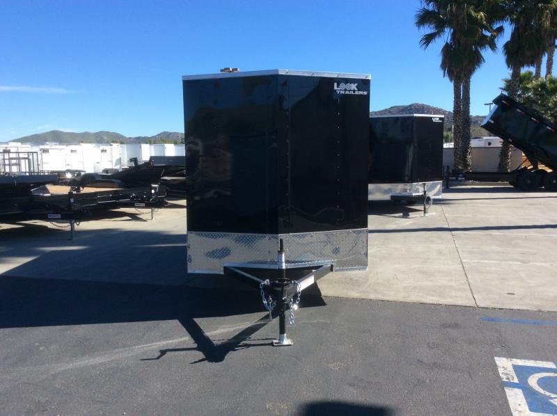 2024 Look Trailers ST DLX 6' x 12' Single Axle Enclosed Cargo Trailer