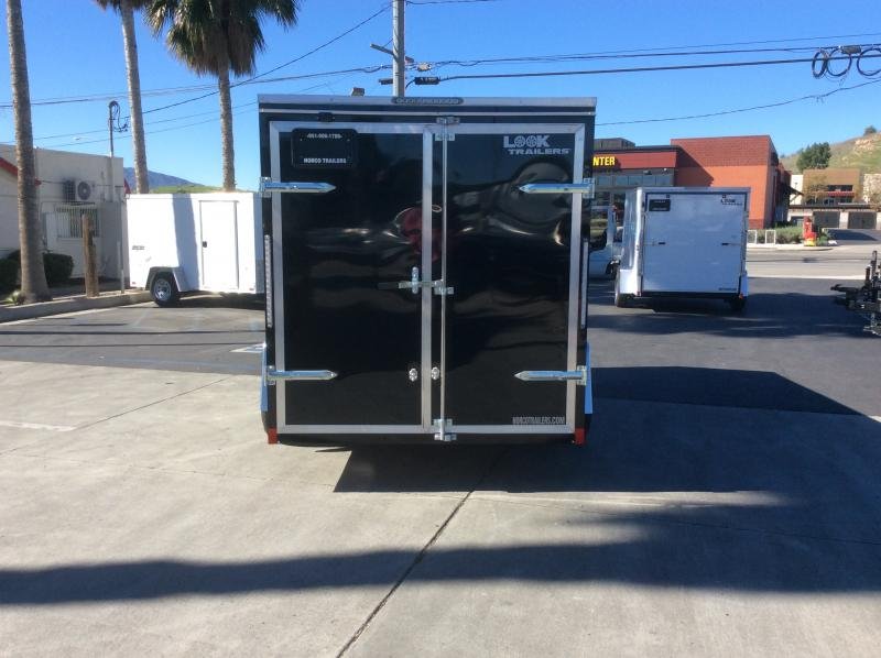 2024 Look Trailers ST DLX 6' x 12' Single Axle Enclosed Cargo Trailer