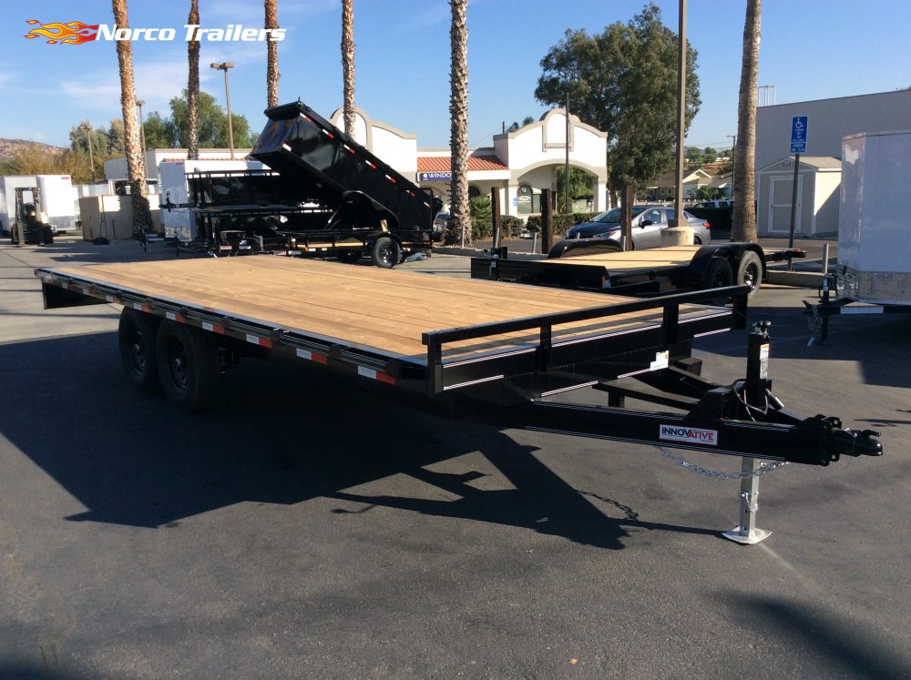 2025 Innovative Trailer Mfg. Heavy Duty Deckover 102" x 20' Flatbed Trailer