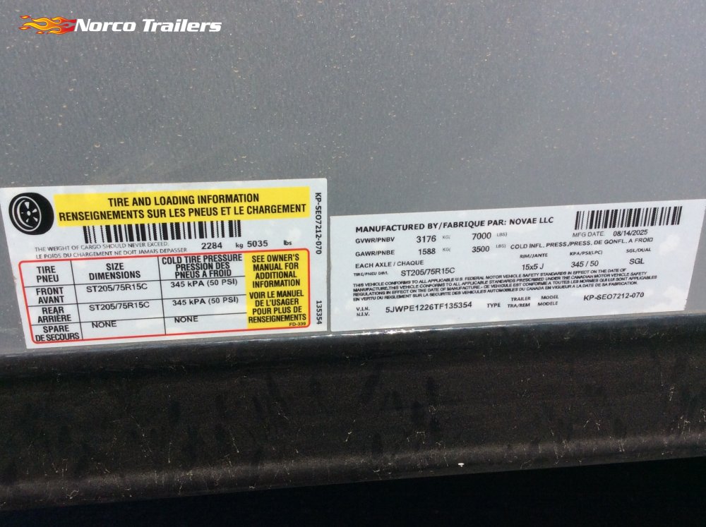 2026 Pace American 6' x 12' JOURNEY SE Enclosed Cargo trailer