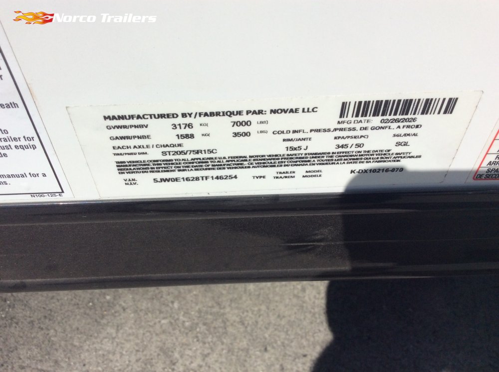 2026 Look 8.5' x 16' ST DELUXE Car/Racing trailer