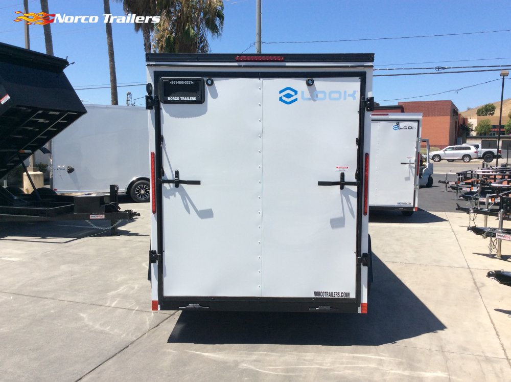 2027 Look 6' x 12' ST DLX Enclosed Cargo trailer