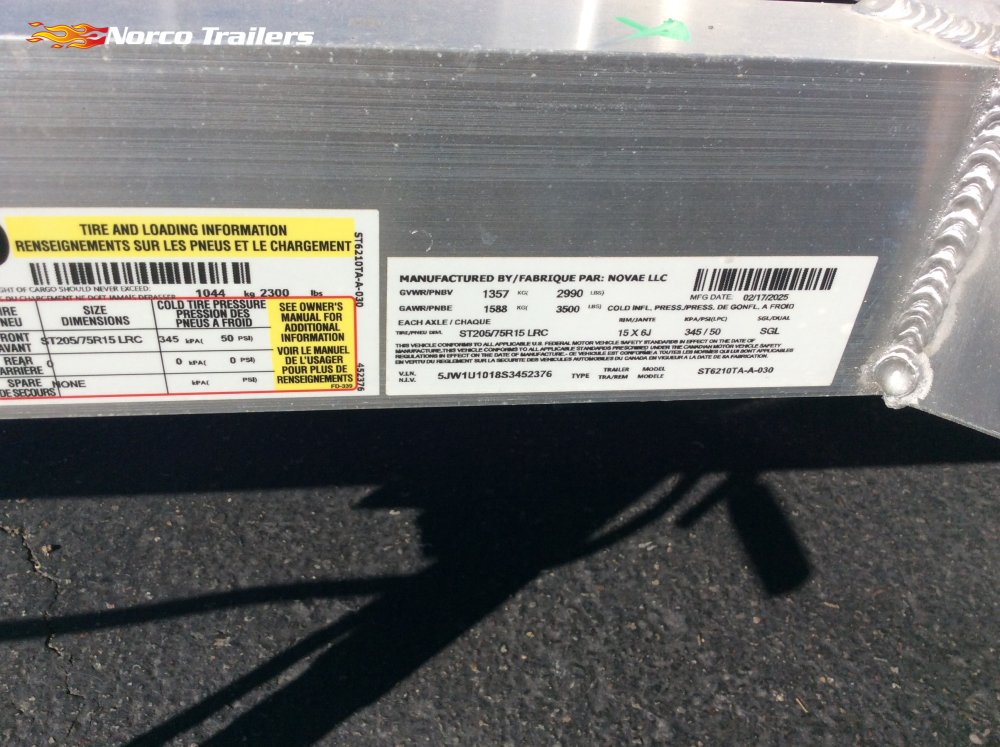 2025 Sure-Trac 5' x 10' UTILITY Utility trailer