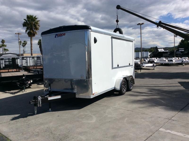 2024 Pace American Cargo Sport 7' x 14' Tandem Axle Vending / Concession Trailer